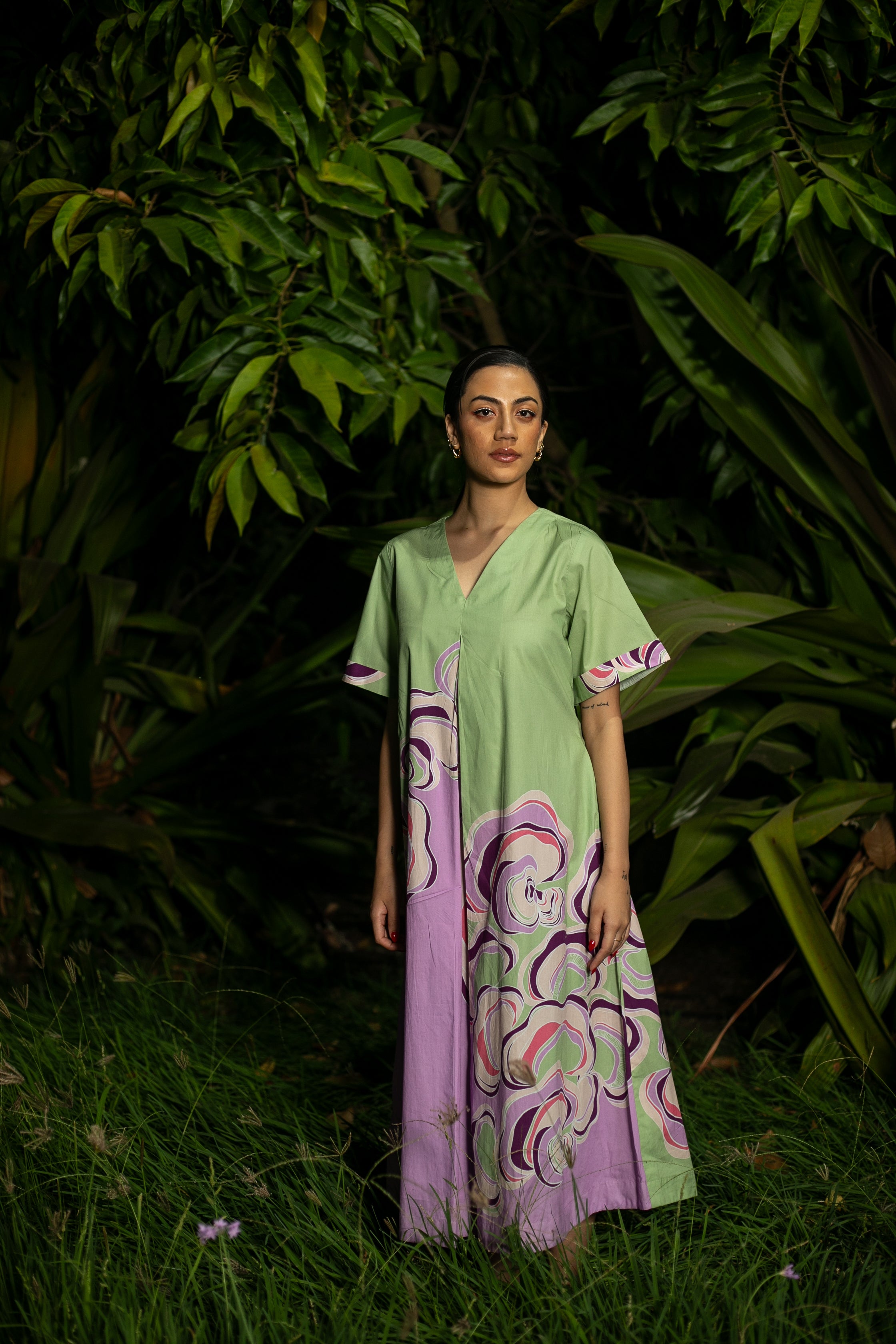 Summer Breeze Box Pleat Dress