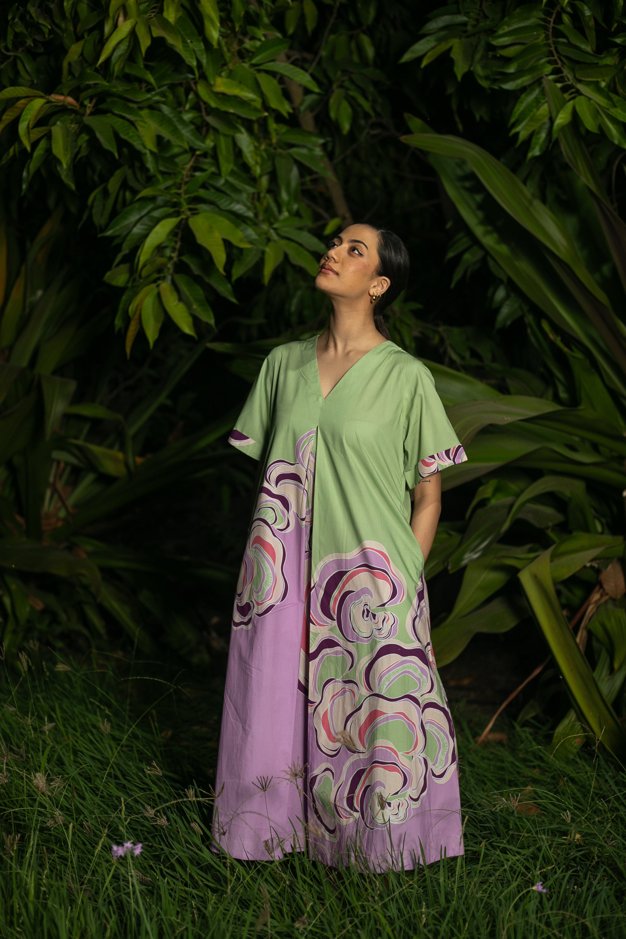 Summer Breeze Box Pleat Dress