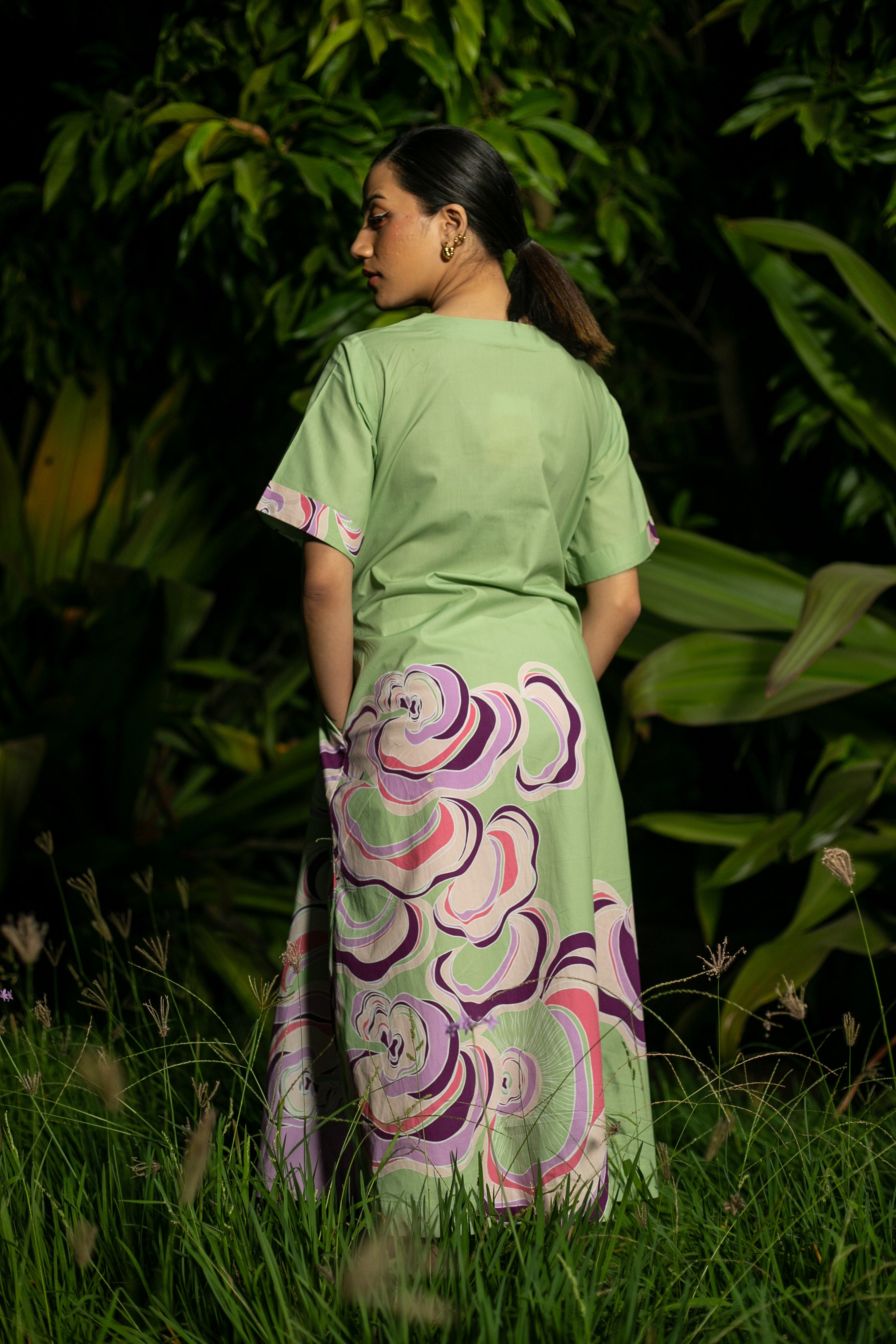 Summer Breeze Box Pleat Dress