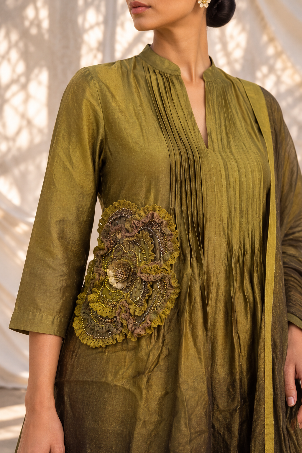 Golden Eos Kurta Set