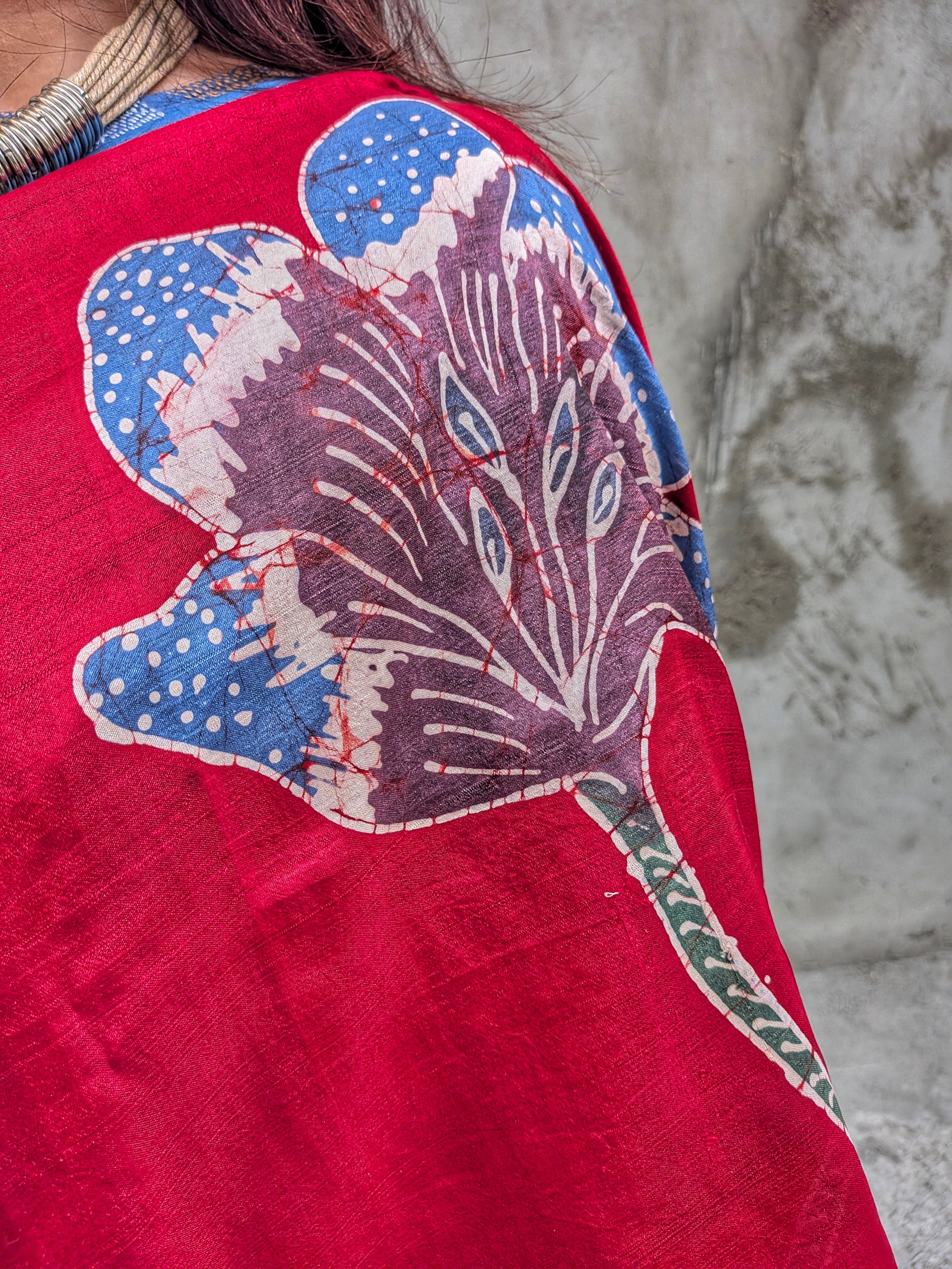 Gulnaar Mulberry Silk Saree