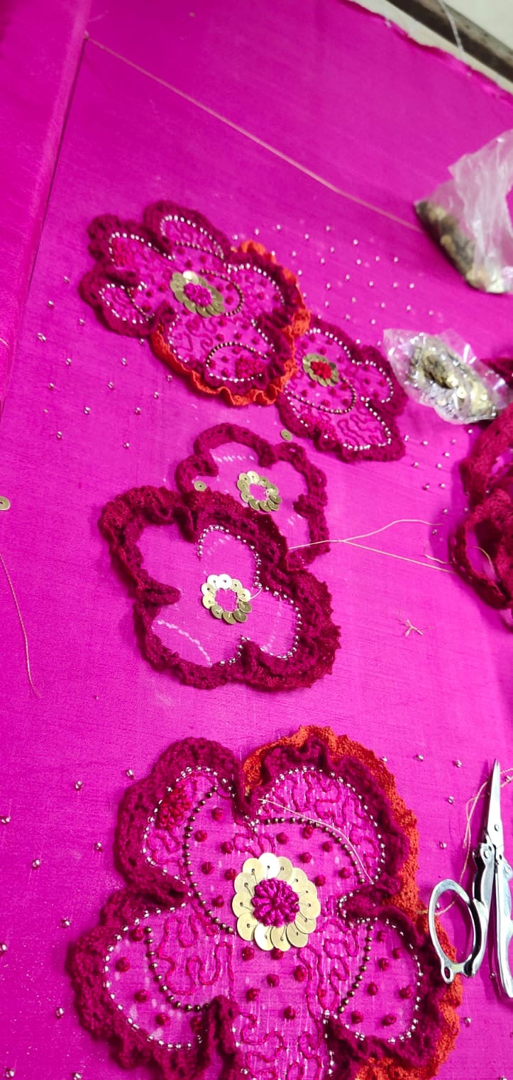 Pink Red Farshi Set