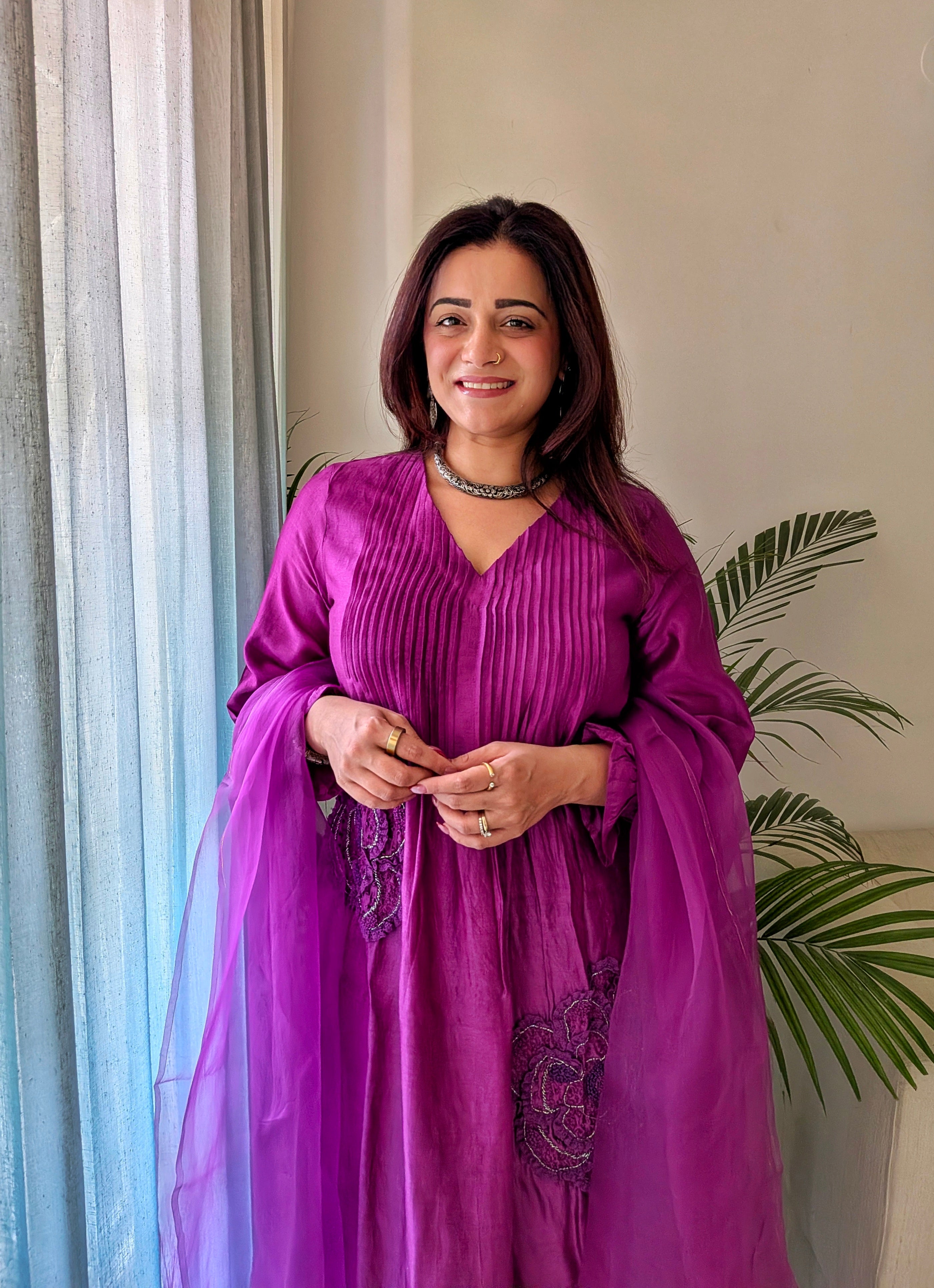 Orchid Kurta set