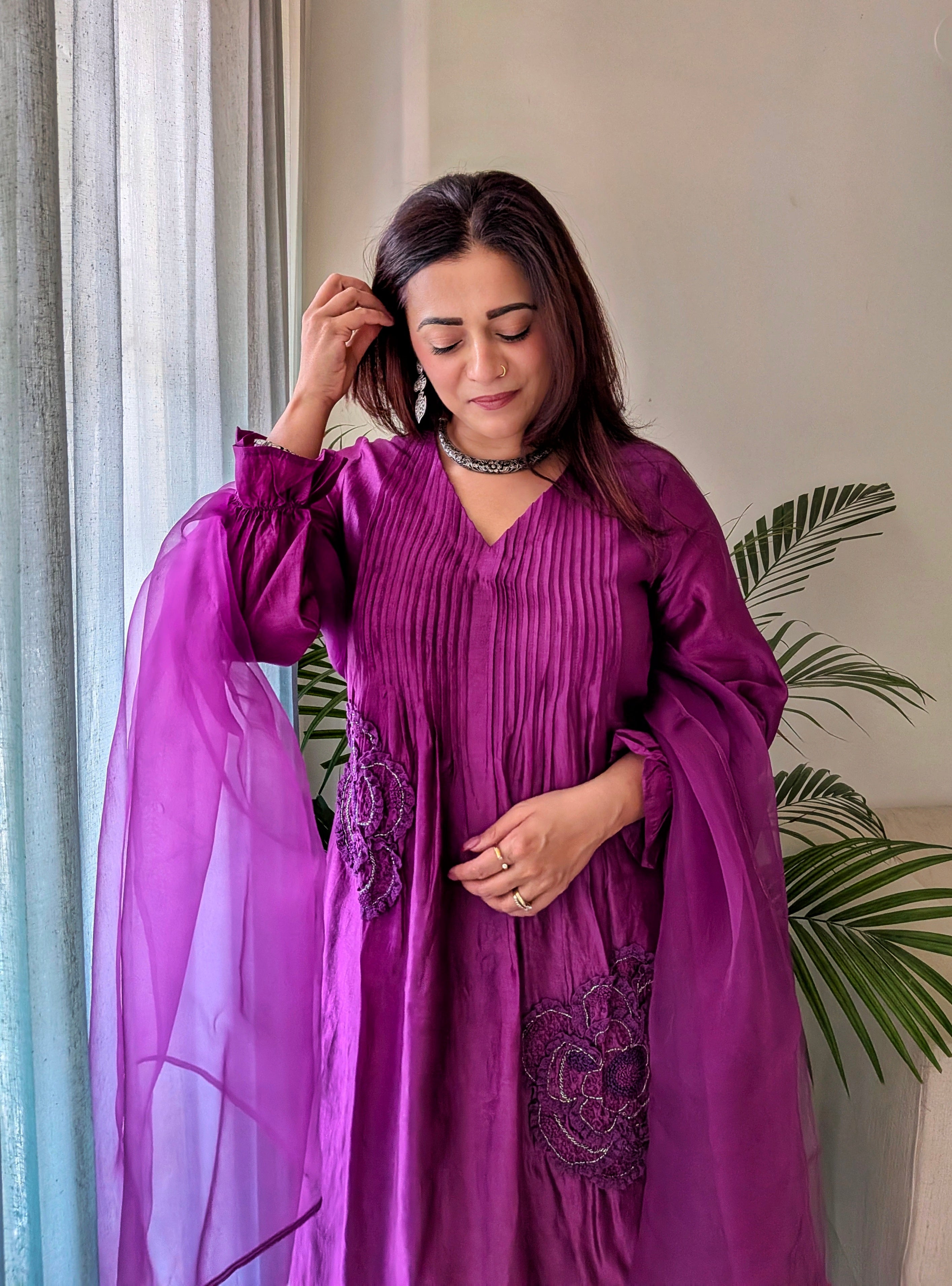 Orchid Kurta set