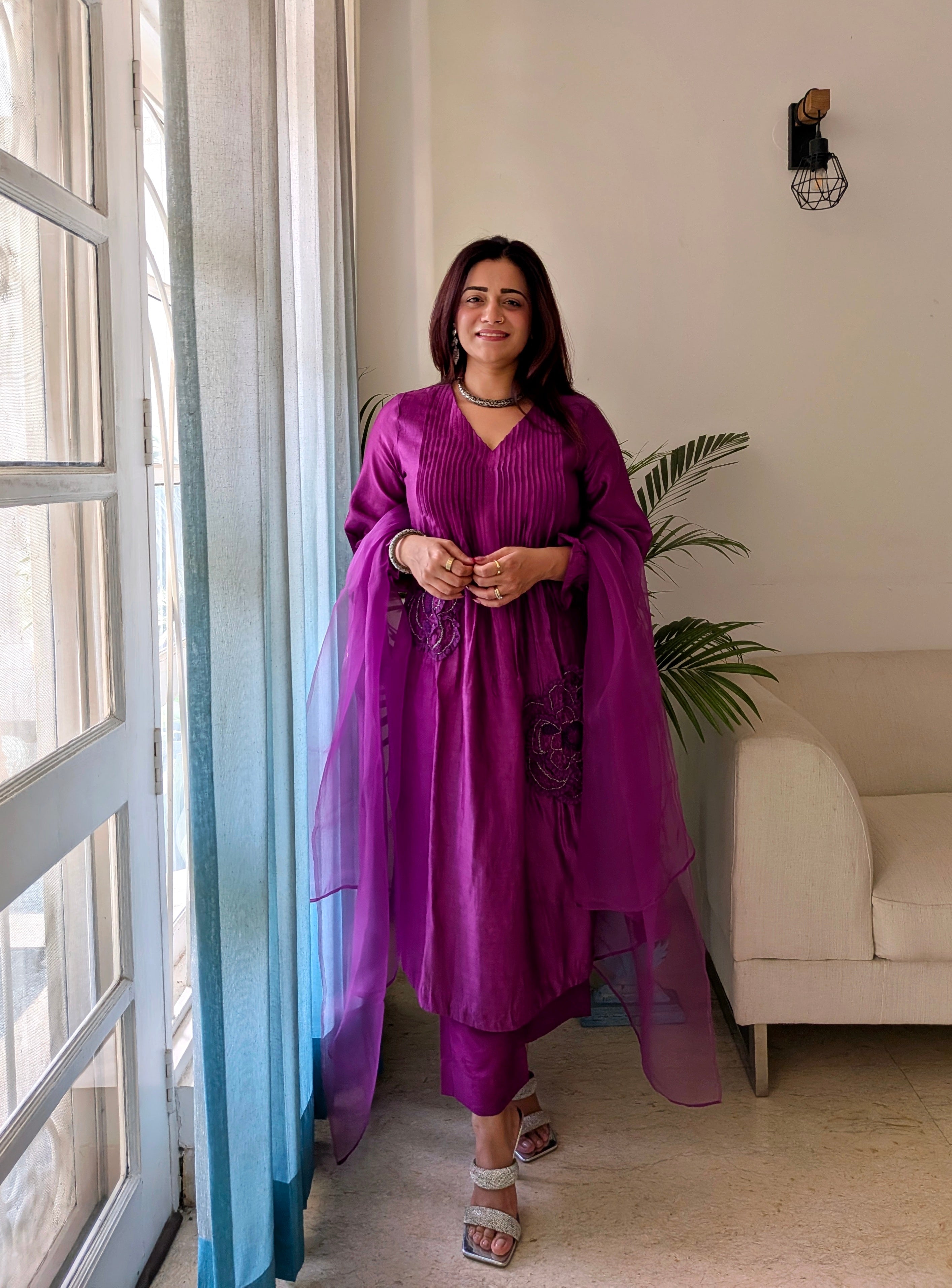 Orchid Kurta set