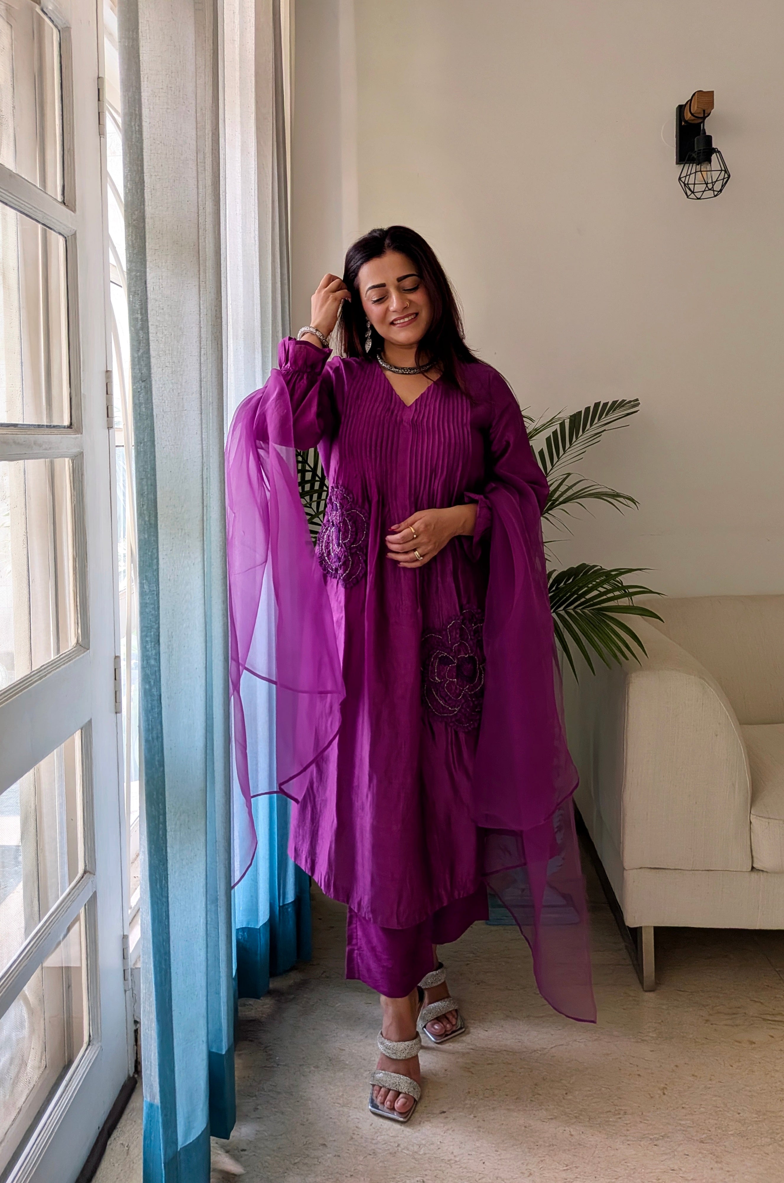 Orchid Kurta set