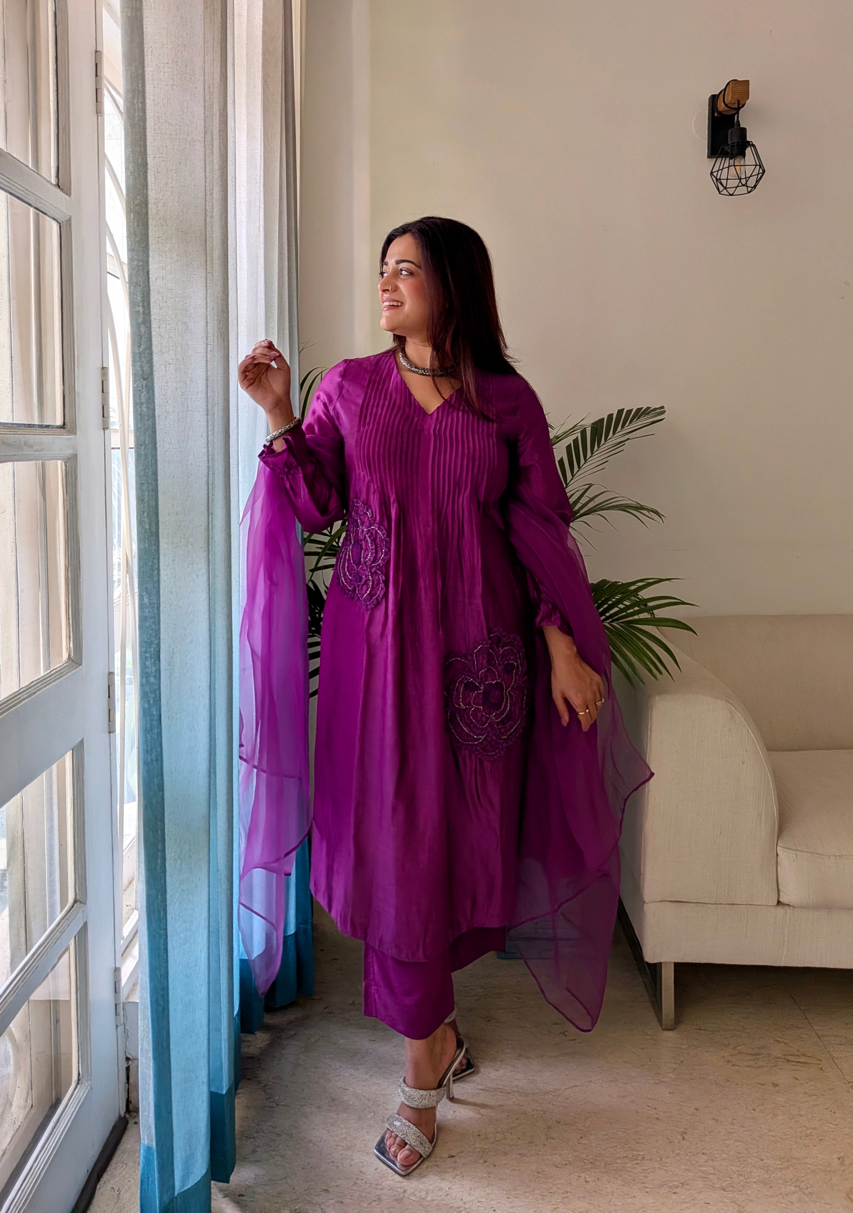 Orchid Kurta set