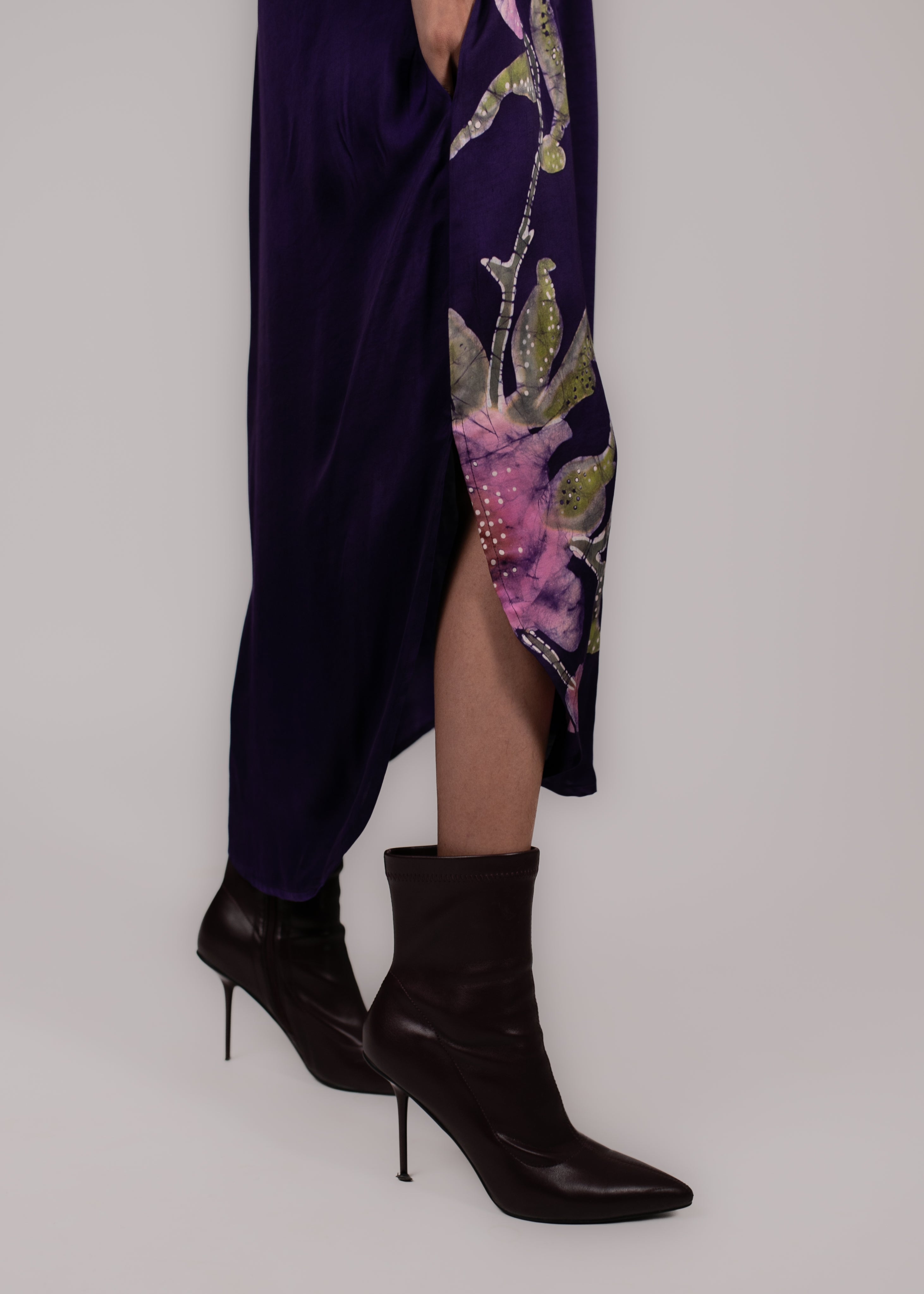 Velvet Haze Shirt Dress