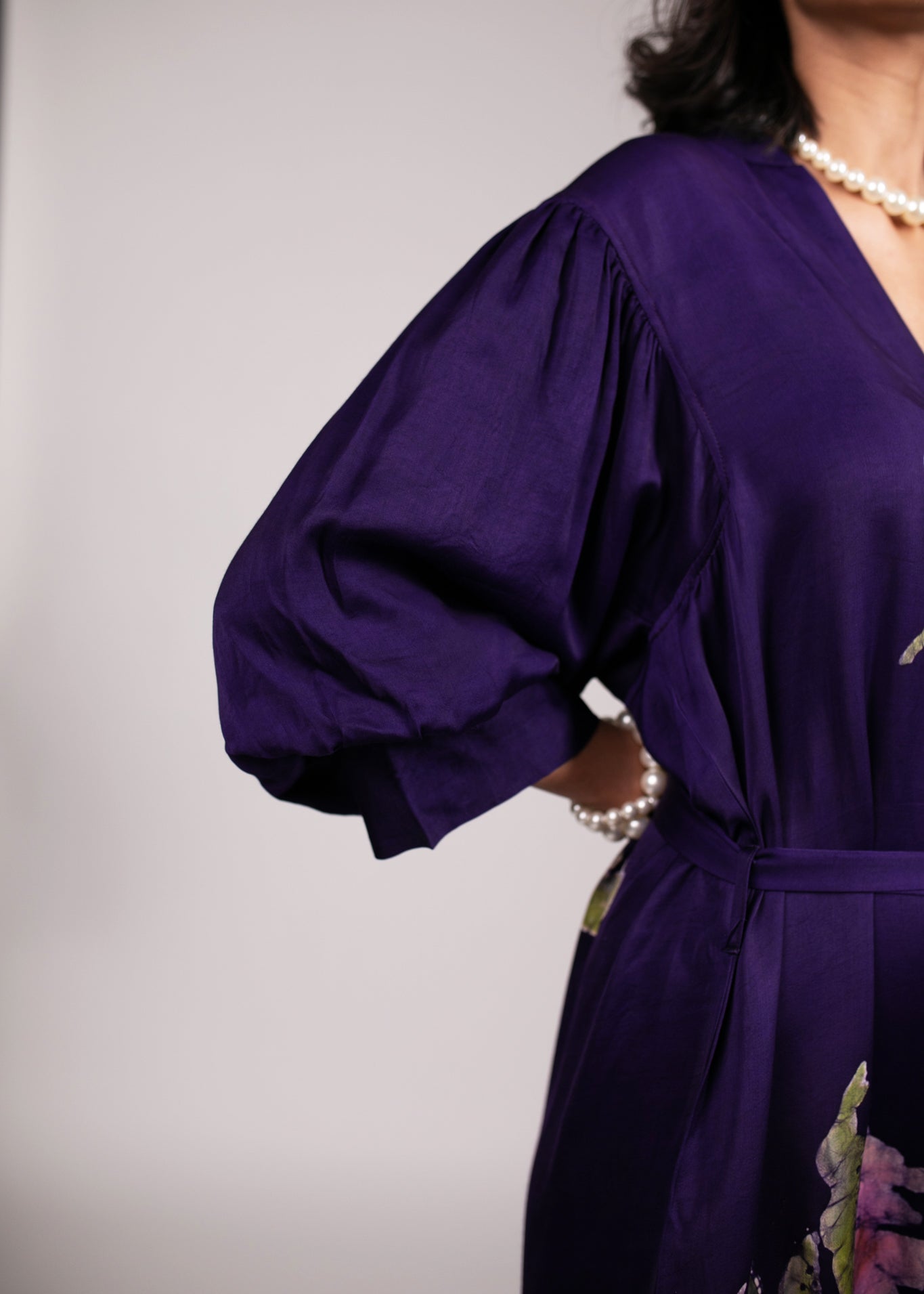 Velvet Haze Shirt Dress