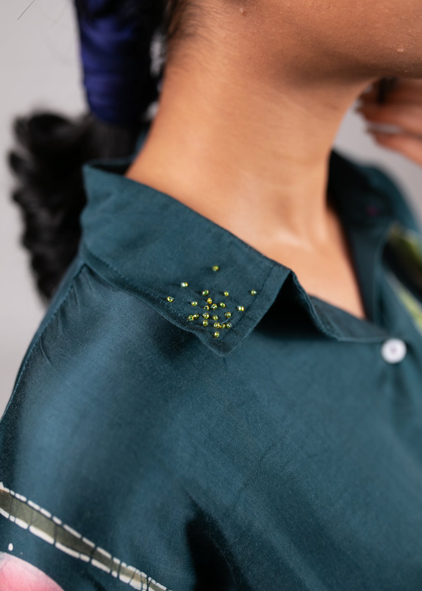 Drooping Bell Sarong Dress