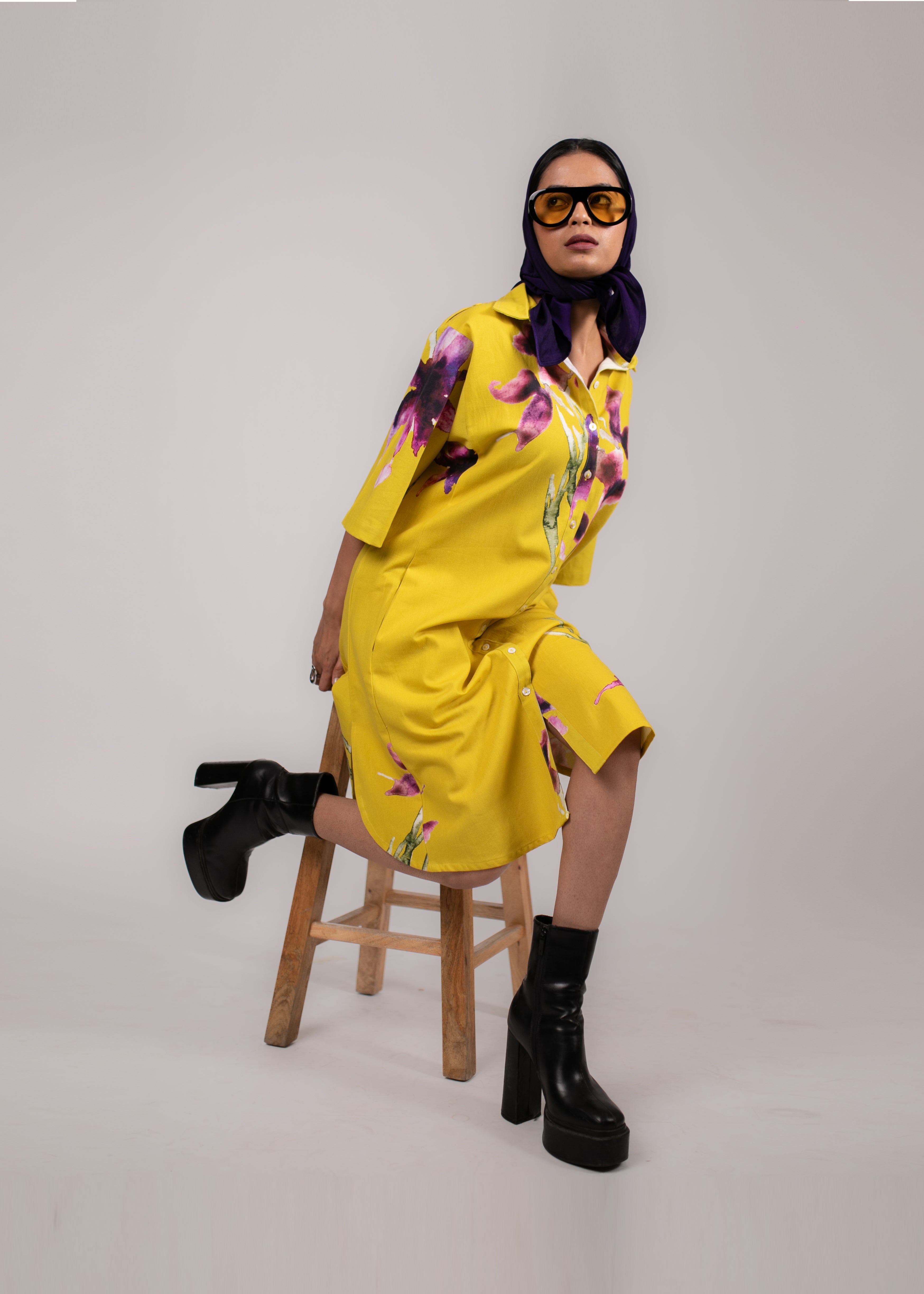 Sungold Shirt Dress