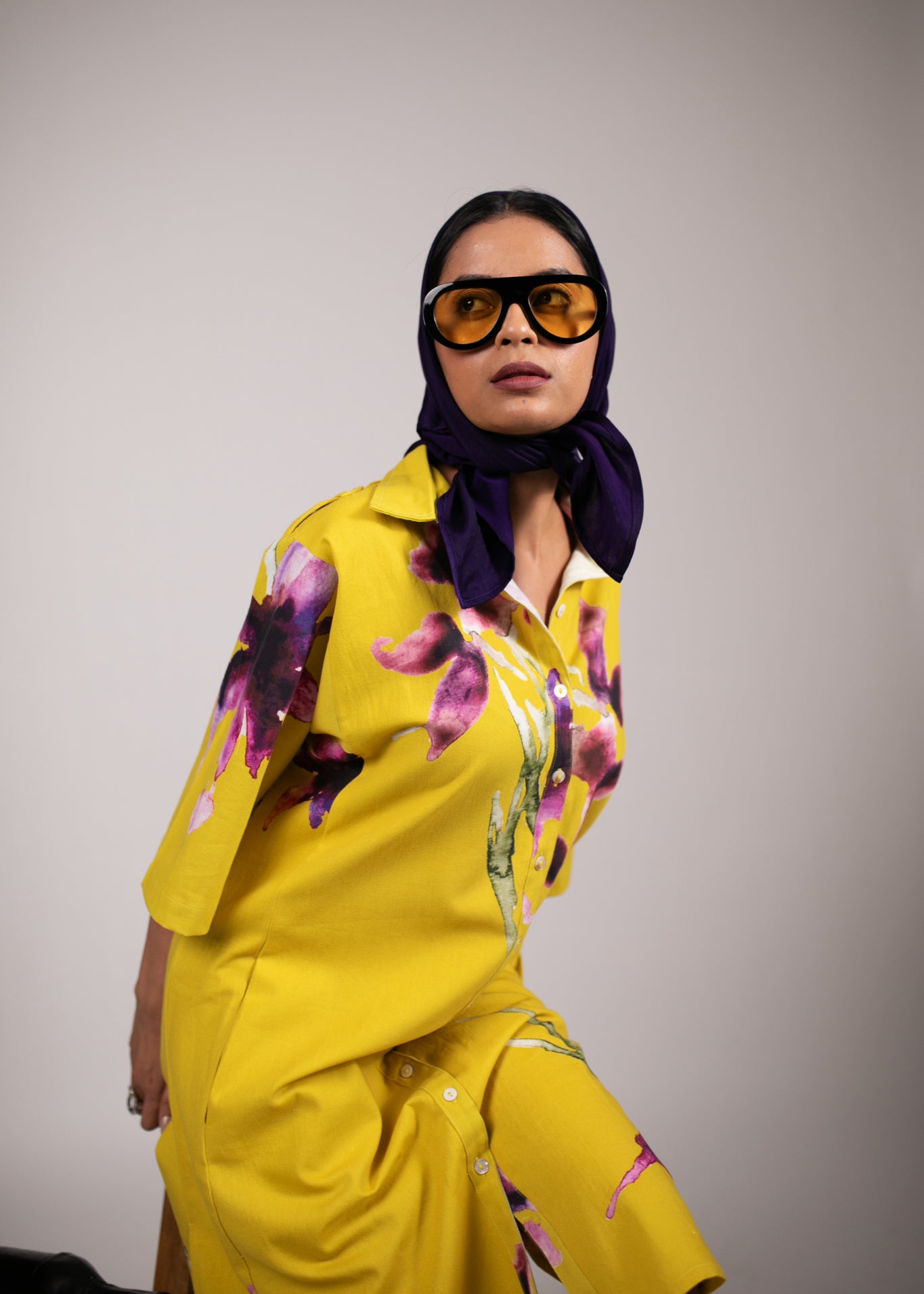 Sungold Shirt Dress