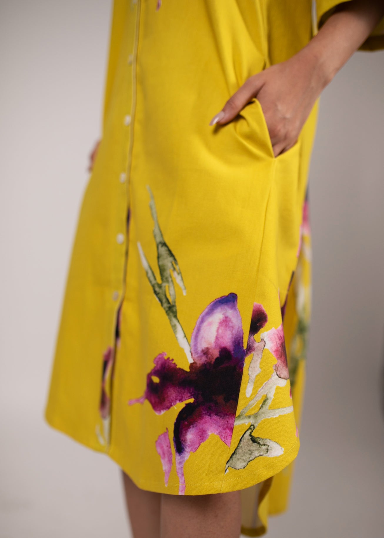 Sungold Shirt Dress