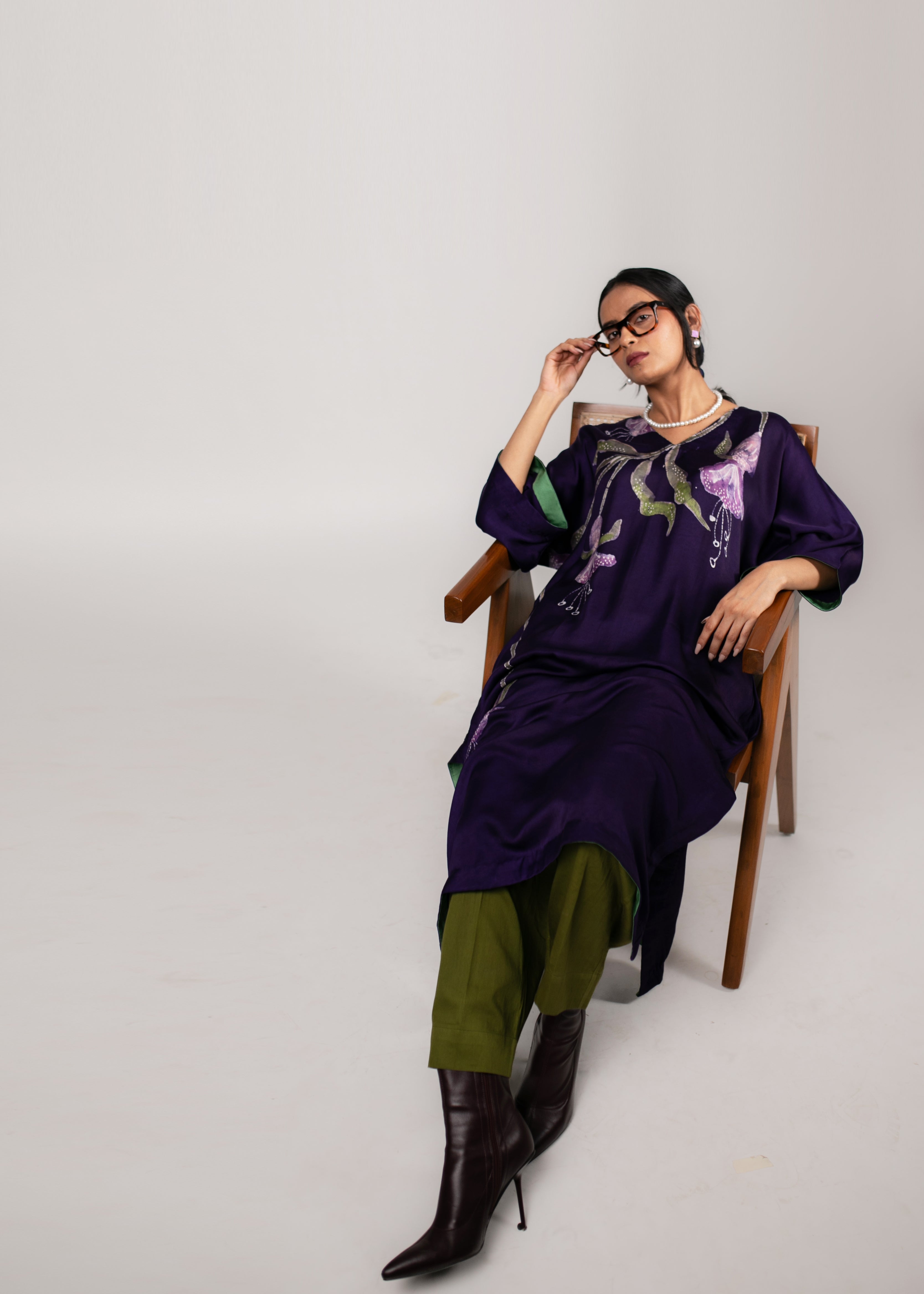 Drooping Bell Kaftan