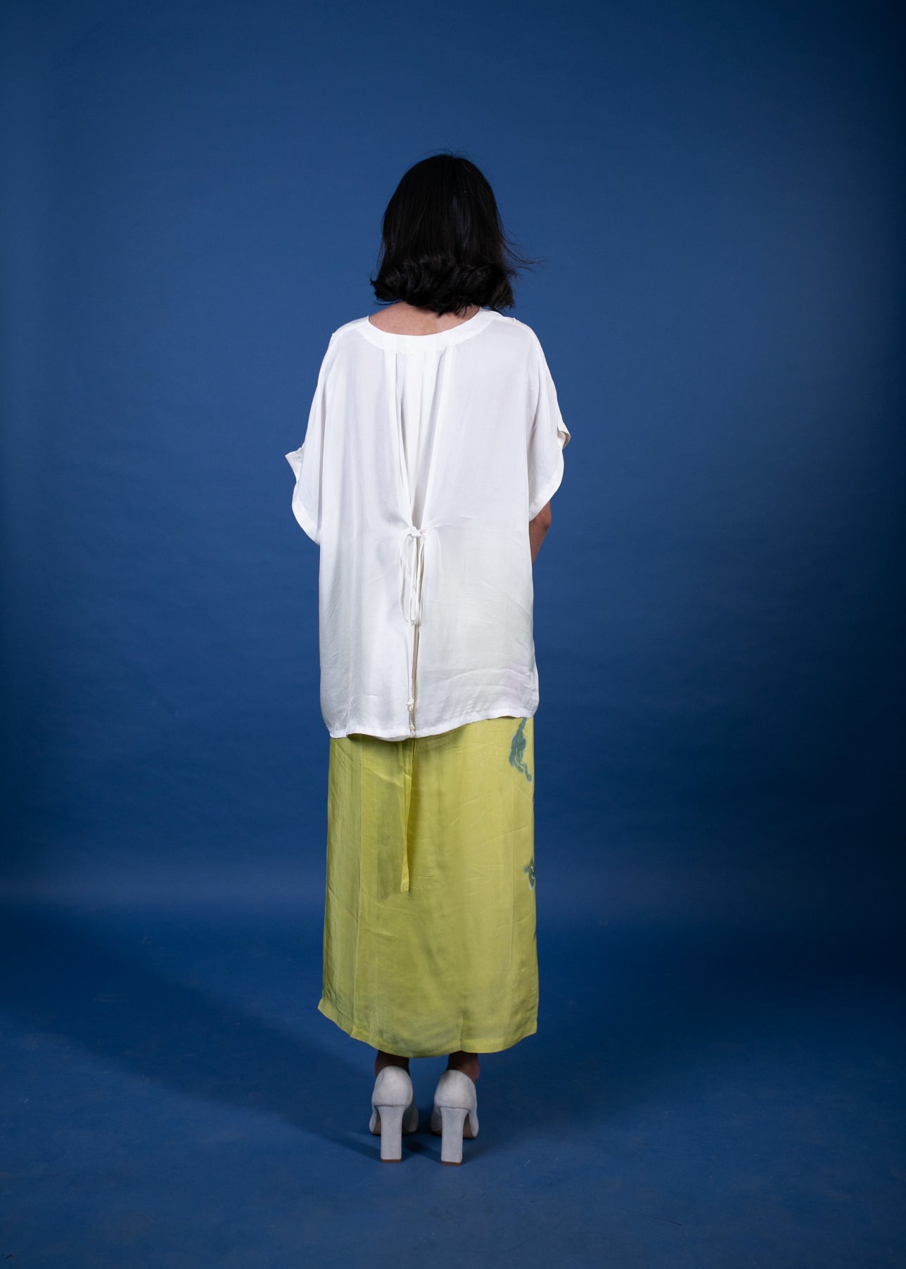 Citrine Vine Wrap Skirt Set