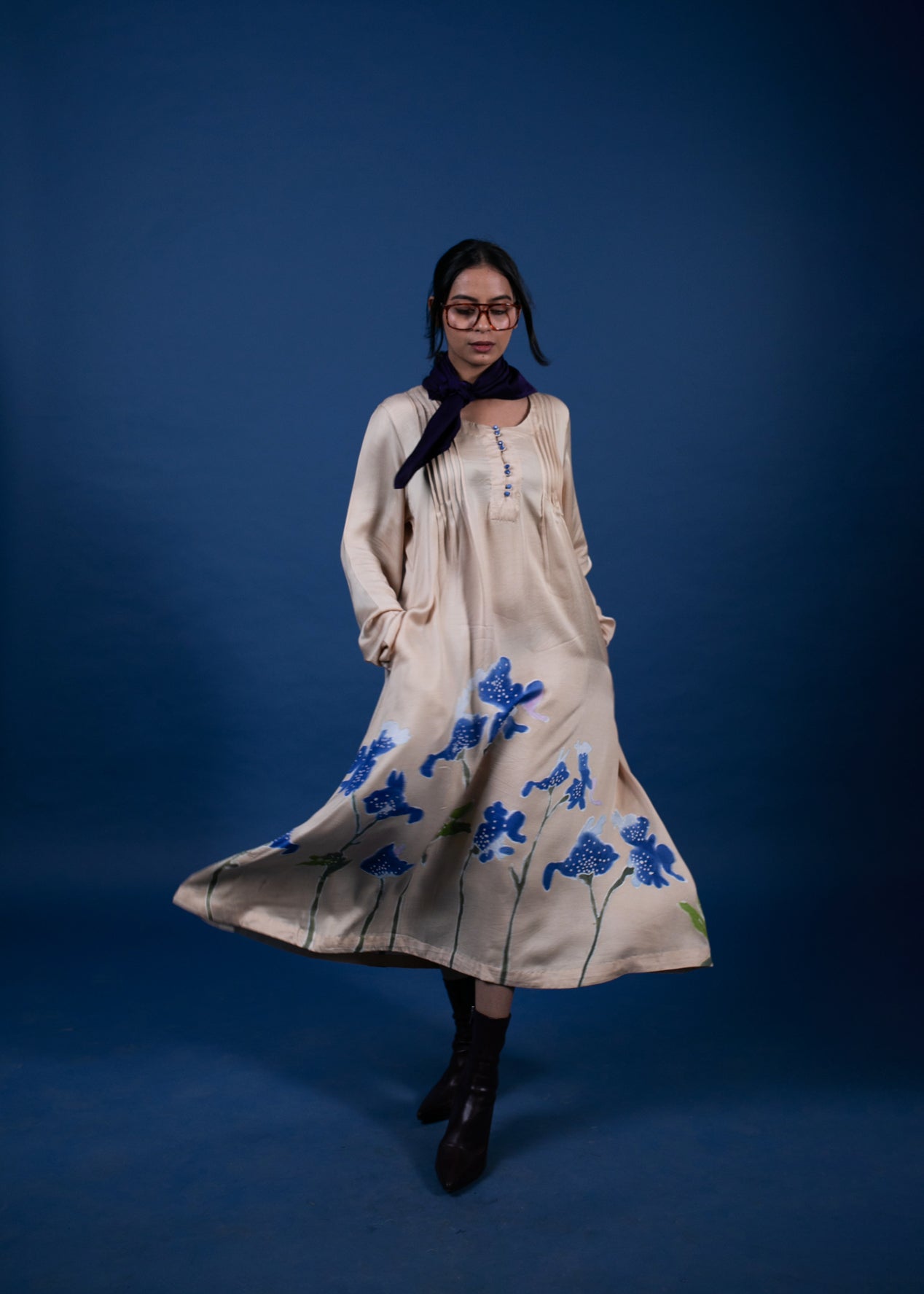 Iris Blues Tunic