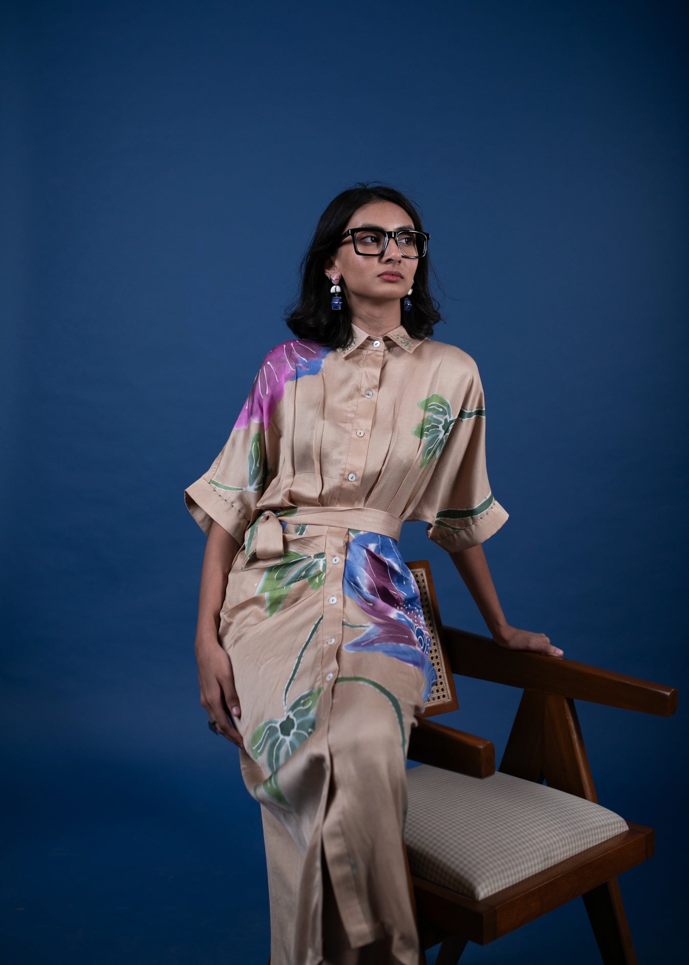 Orchid Twine Sarong Dress