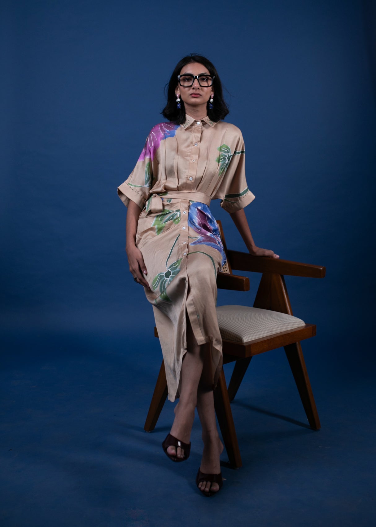 Orchid Twine Sarong Dress
