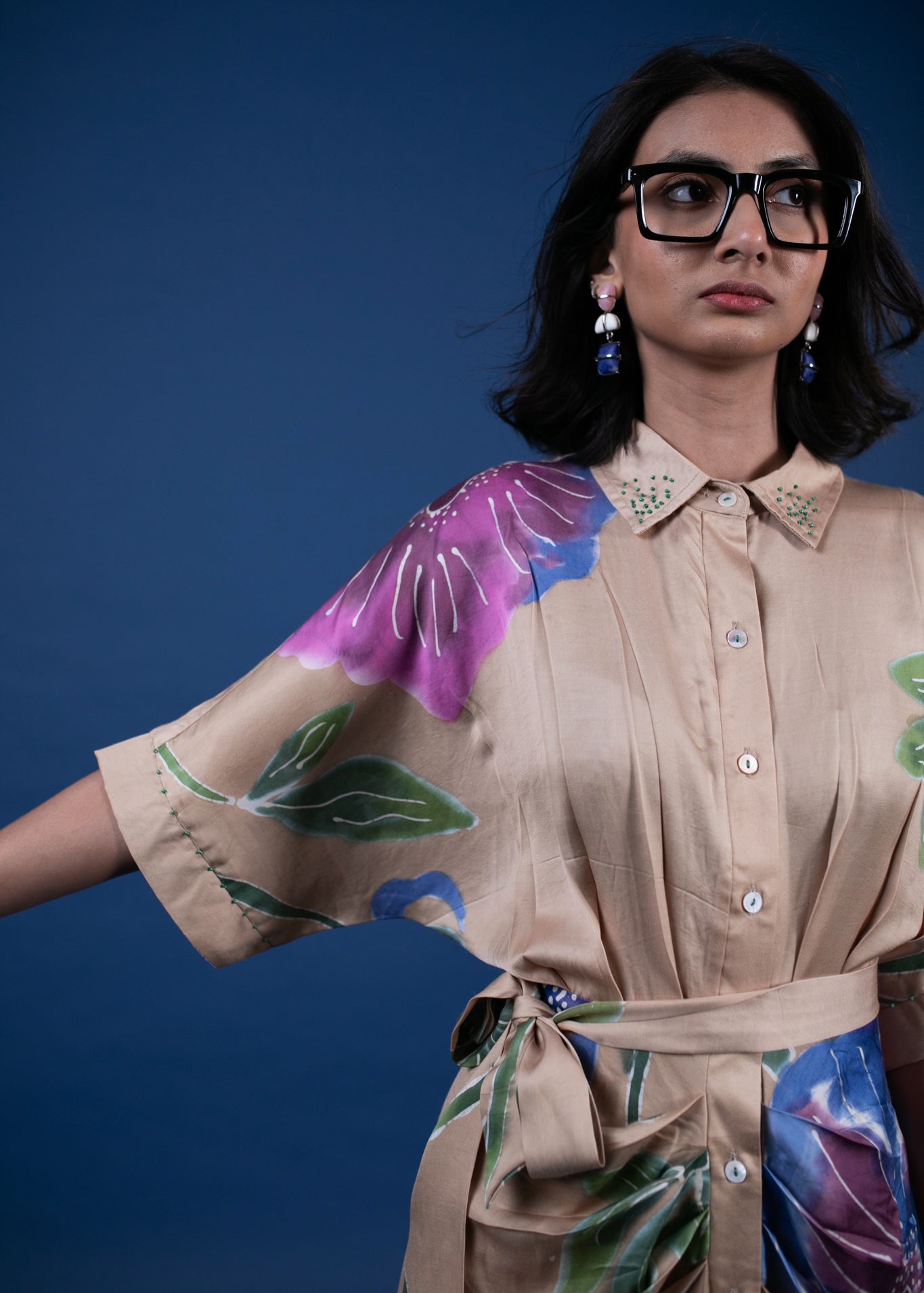 Orchid Twine Sarong Dress