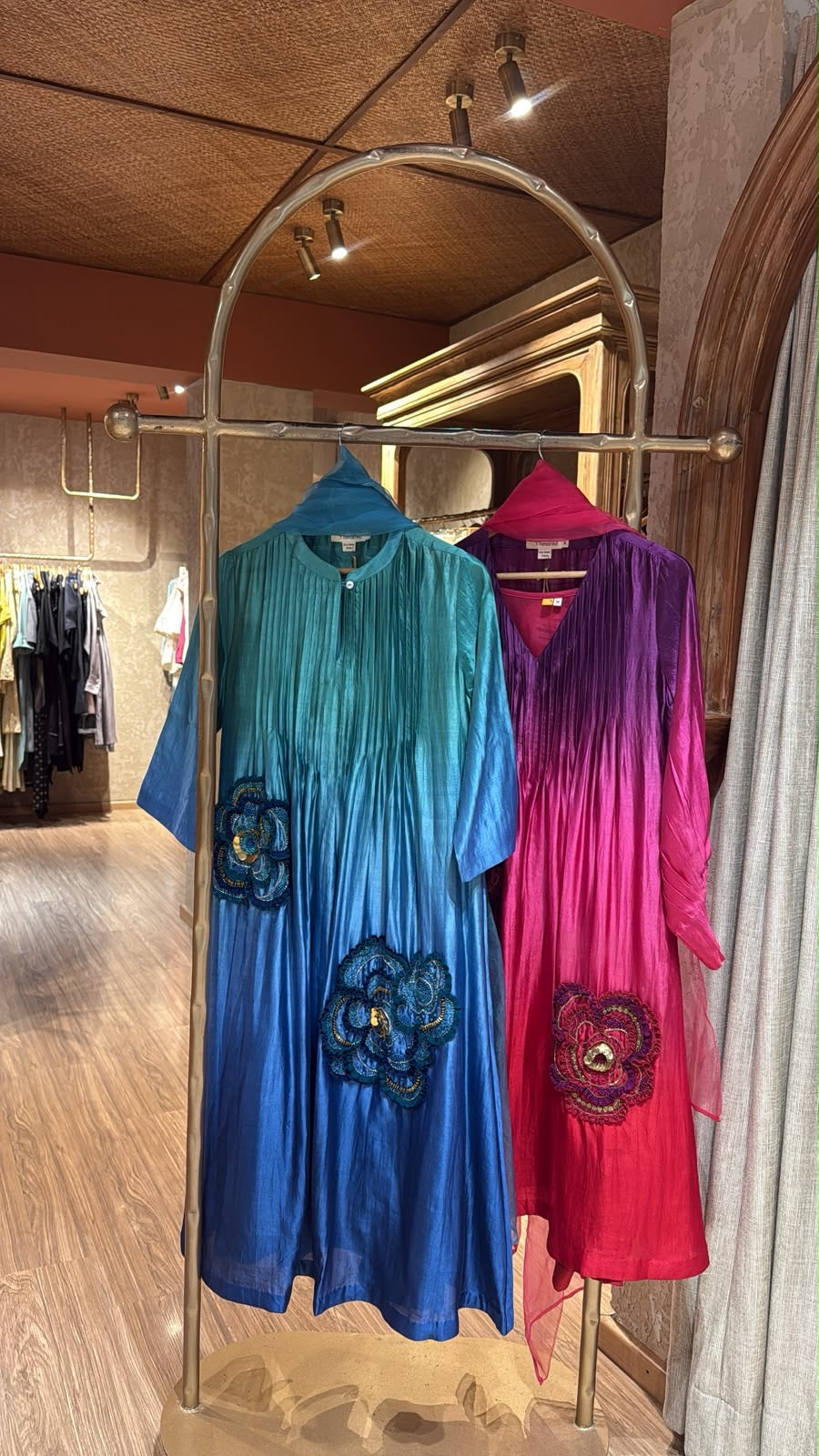 Nebula Pintucks Kurta Set