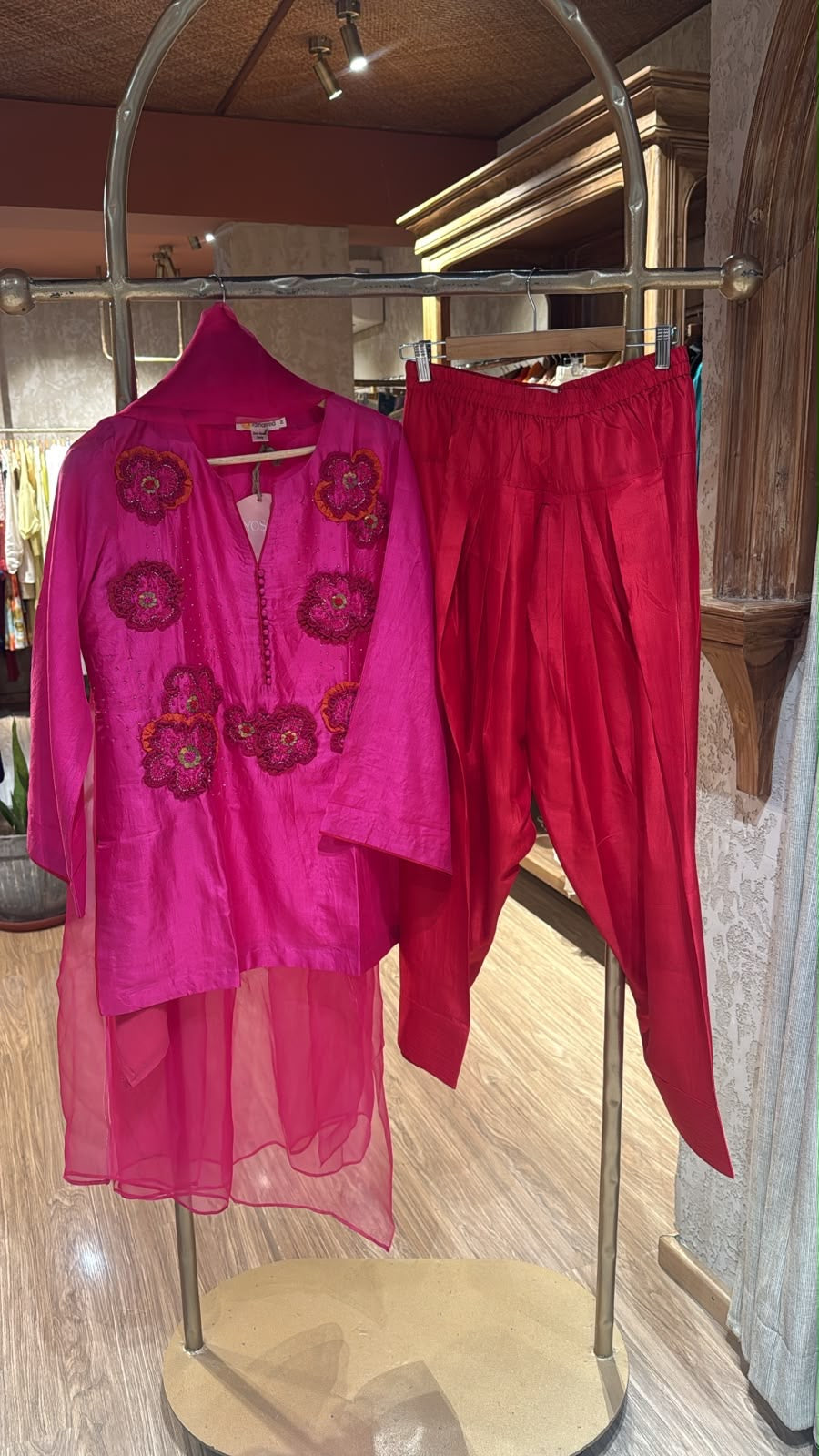 Pink Red Farshi Set